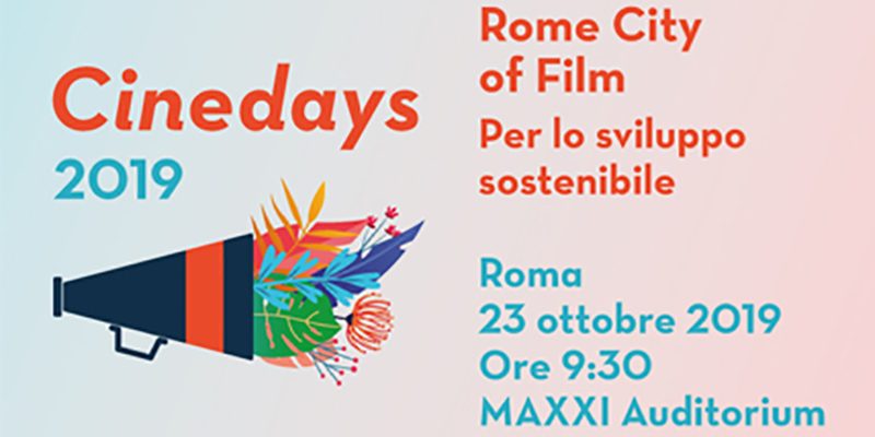 Archisal- Cinedays 2019 Rome City of film